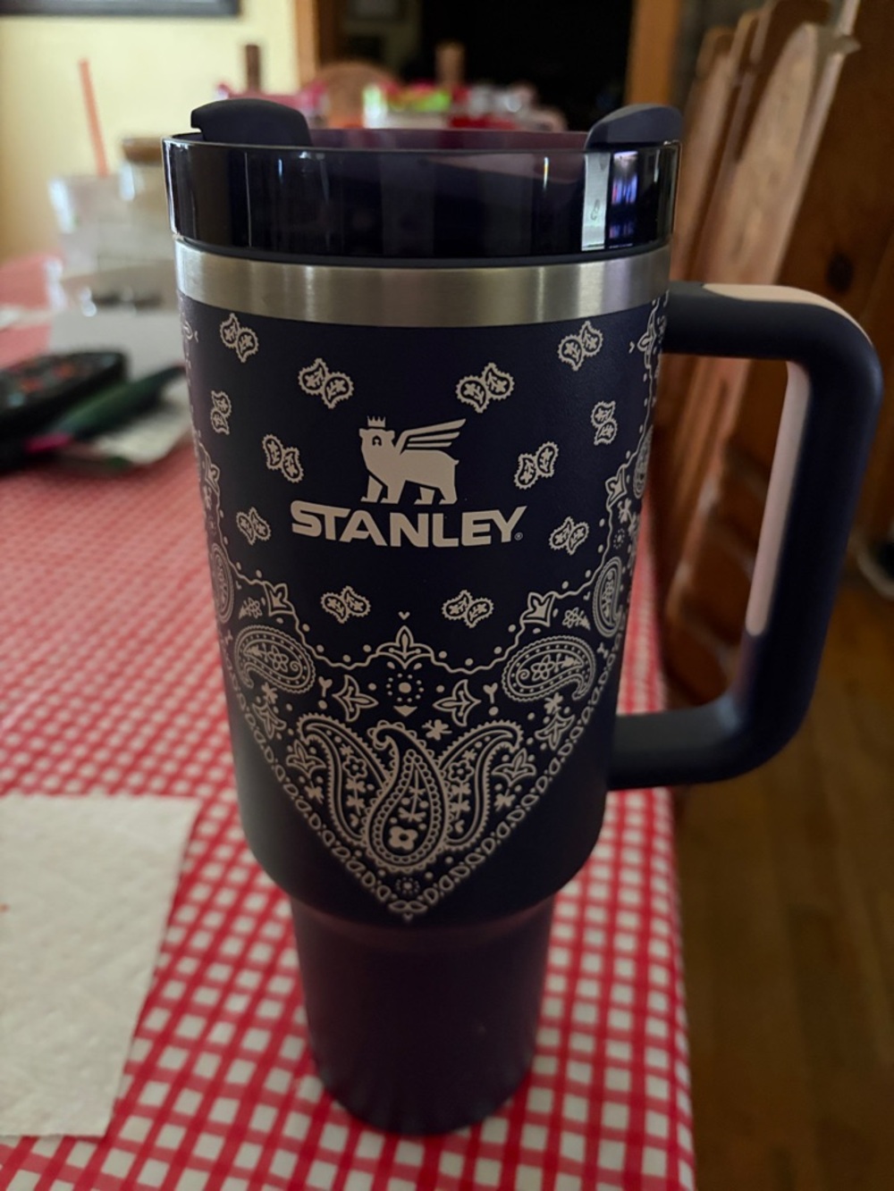 Stanley Blue Corn Paisley Pattern 40oz